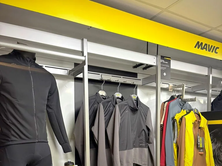 L'espace Mavic au magasin